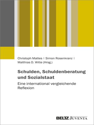 cover image of Schulden, Schuldenberatung und Sozialstaat
